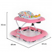 Moni Children's walker JUNGLE FUN Pink from Pakostnik