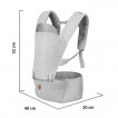 Cangaroo Ergonomically kangaroo MISTRAL Grey from Pakostnik