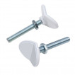 Safety 1st Y-clamp for cylindrical handrail for door partition SF.0023 from Pakostnik