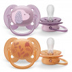 Philips Avent Ultra Soft Pacifier with sterilizer box 2pcs 6-18m from Pakostnik