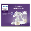 Philips Avent Manual Breast Pump Natural Motion + 5 Bags and 2 Pads from Pakostnik
