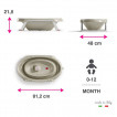OK Baby Collapsible folding bath ONDA Turquoise from Pakostnik