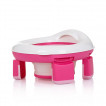 Chipolino Folding potty - toilet stand VIAGGIO Pink from Pakostnik