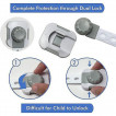 babyhome Multifunctional silicone guard 6 pcs with adjustment and lock from Pakostnik