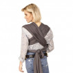Sevi bebe Wrap sling with waist belt Grey from Pakostnik