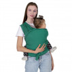 Sevi bebe Wrap sling with waist belt Green from Pakostnik
