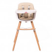 Buba Highchair CARINO 2 in 1 Beige from Pakostnik