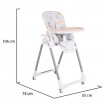 Moni High Chair BUENO Pink from Pakostnik