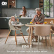KinderKraft High chair 2in1 FINI 2 Grey from Pakostnik