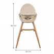 KinderKraft High chair 2in1 FINI 2 Grey from Pakostnik