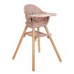 Kikkaboo High chair WOODY 6in1 Pink from Pakostnik