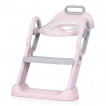 Chipolino Toilet trainer seat with ladder FLIPPY 18m+ Pink from Pakostnik