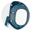 Chipolino Toilet trainer seat with ladder FLIPPY 18m+ Blue from Pakostnik