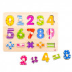 TOOKY TOY Wooden puzzle Number from Pakostnik