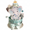 Alma Three-layer diaper cake ELEPHANT Mint from Pakostnik