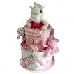Alma Diaper cake UNICORN Pink T-58967 from Pakostnik
