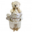 Alma Diaper cake BEIGE BEAR T-58951 from Pakostnik
