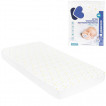 Kikkaboo Mattress protector with board 60x120x15cm Dots from Pakostnik