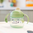 Tommee Tippee Spill-proof cup with handles and soft tip 190 ml 4m+ Green TT.0220 from Pakostnik