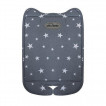 Sevi bebe Universal pillow case for car filled with grey from Pakostnik