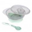 Kikkaboo Bowl with spoon Mint from Pakostnik