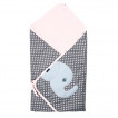 Womar Multifunctional cover Elephant grey and pink from Pakostnik