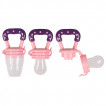 Sevi bebe Silicone Fruit Pacifier and Teether Pink from Pakostnik