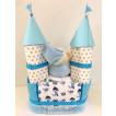 Alma Diaper cake CASTLE Blue from Pakostnik